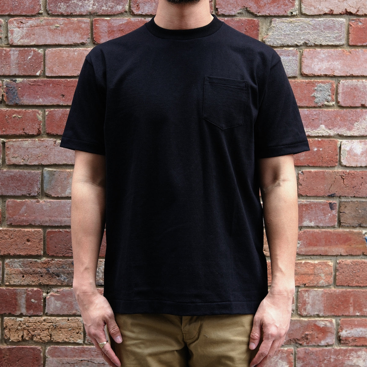 Anatomica Pocket Tee / Black