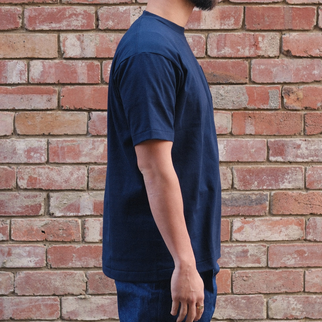 Anatomica Pocket Tee / Navy