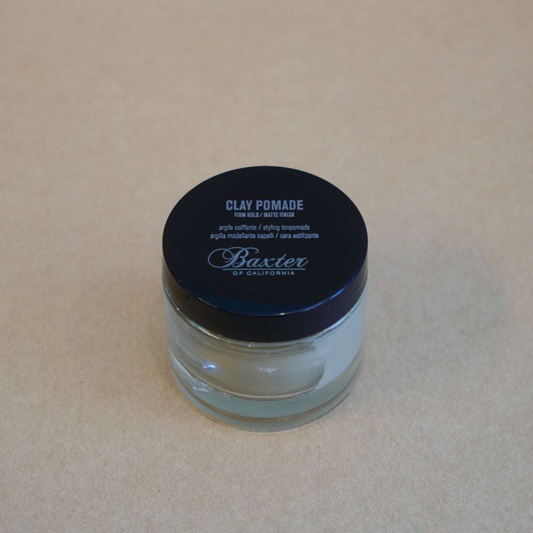 Clay Pomade / Firm Hold / Matte Finish