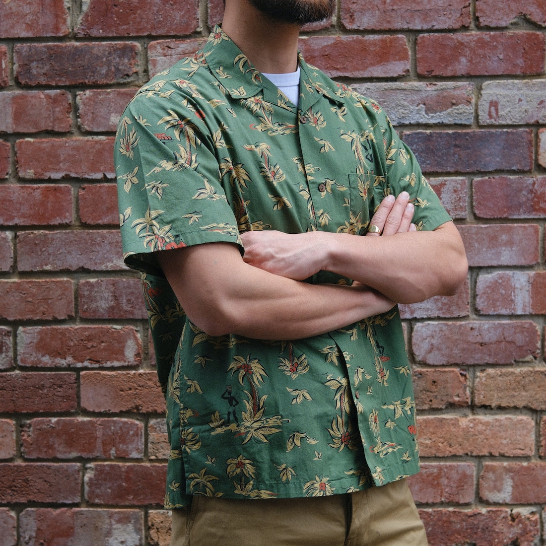 13 Aloha Shirt / Green