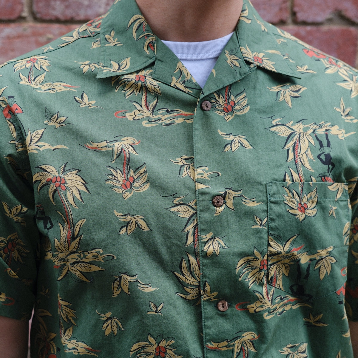 13 Aloha Shirt / Green