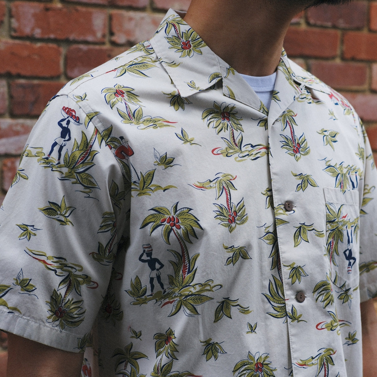 13 Aloha Shirt / Ivory