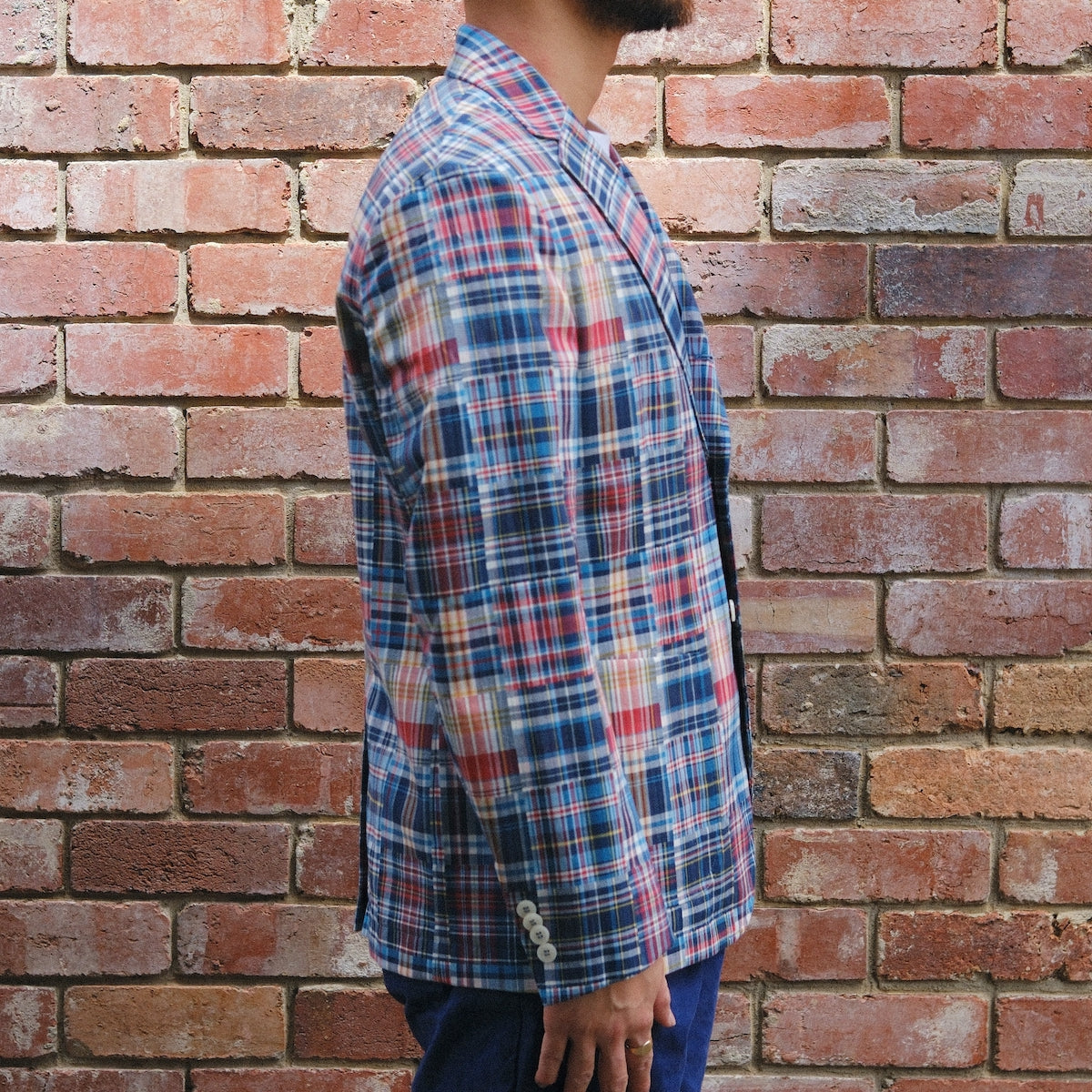 13 Madras Sport Coat / Red