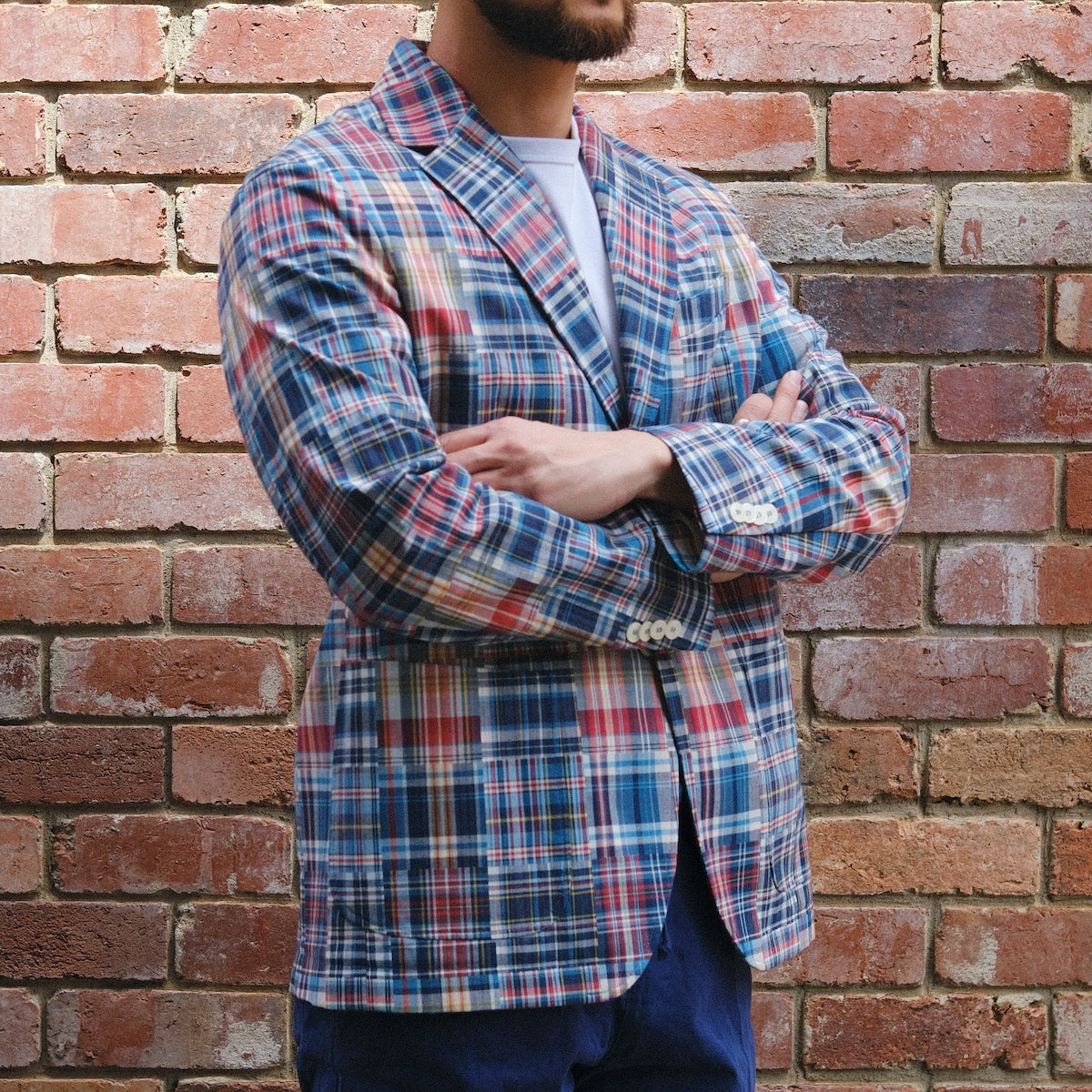 13 Madras Sport Coat / Red