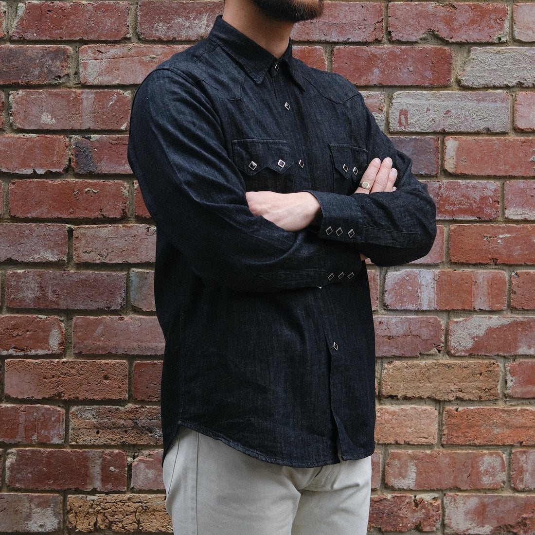 13 Western Shirt / Black