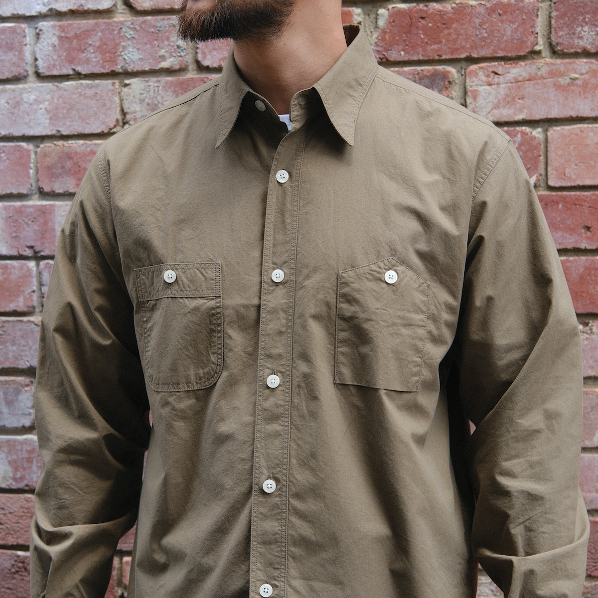 13 Work Shirt / Olive