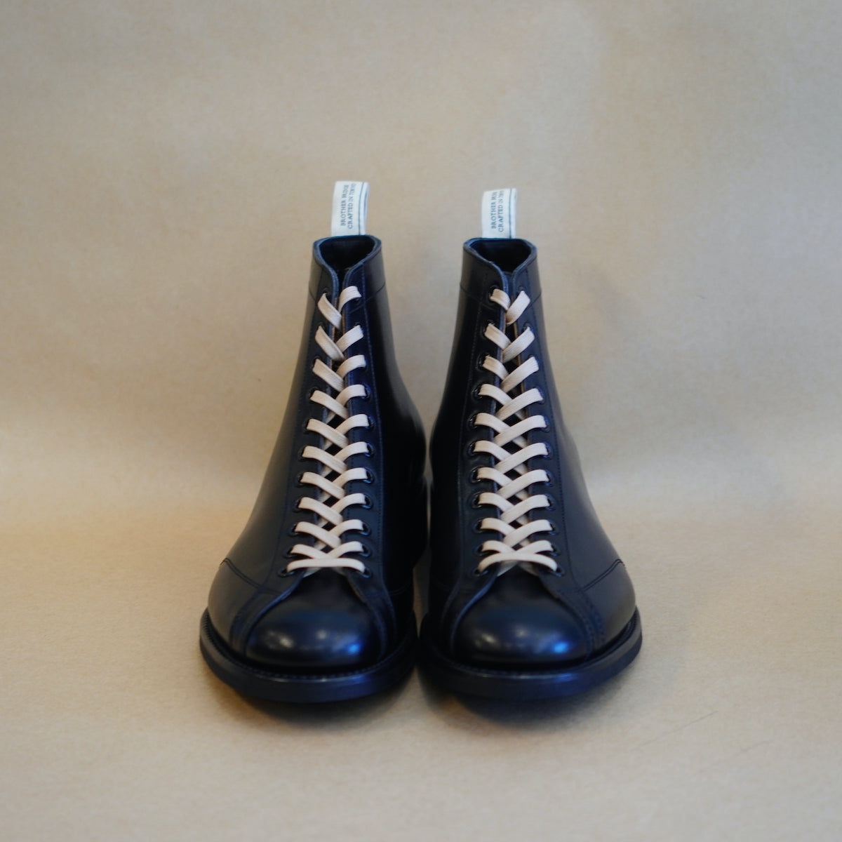 BROTHER BRIDGE　HENRY VINTAGE BLK/CALF Brother Bridge】Henry Boxing Boots Calf Vintage Black 拳擊手靴猴靴