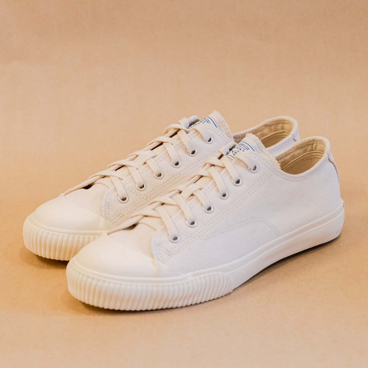 Military Canvas Sneaker Shell White – URBAN LUPE