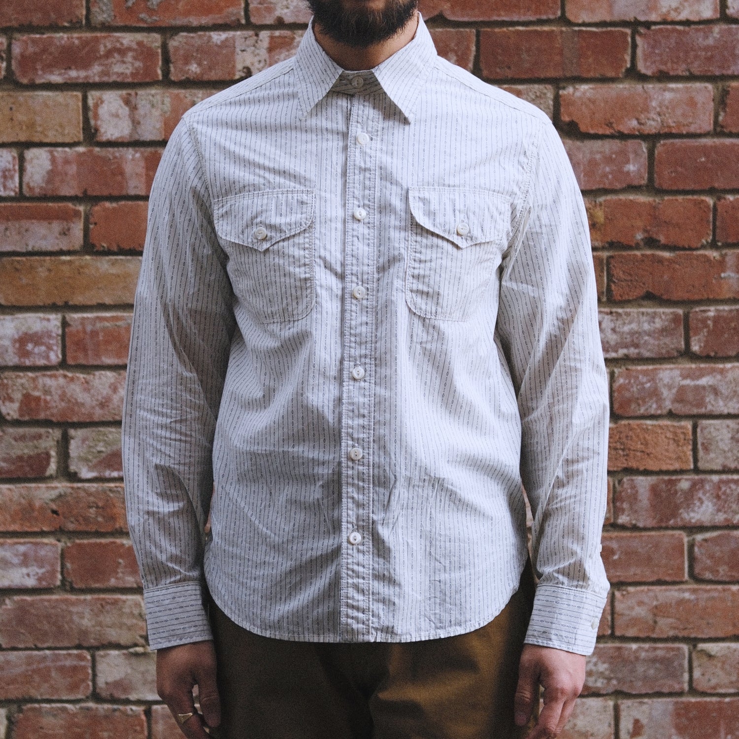 Wells Shirt / White Stripe