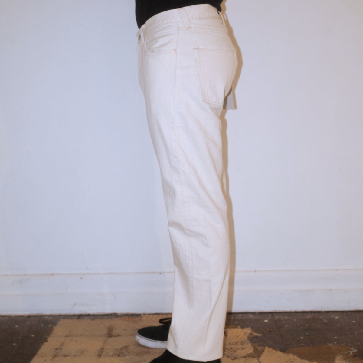 1101EC / Straight Denim / Ecru
