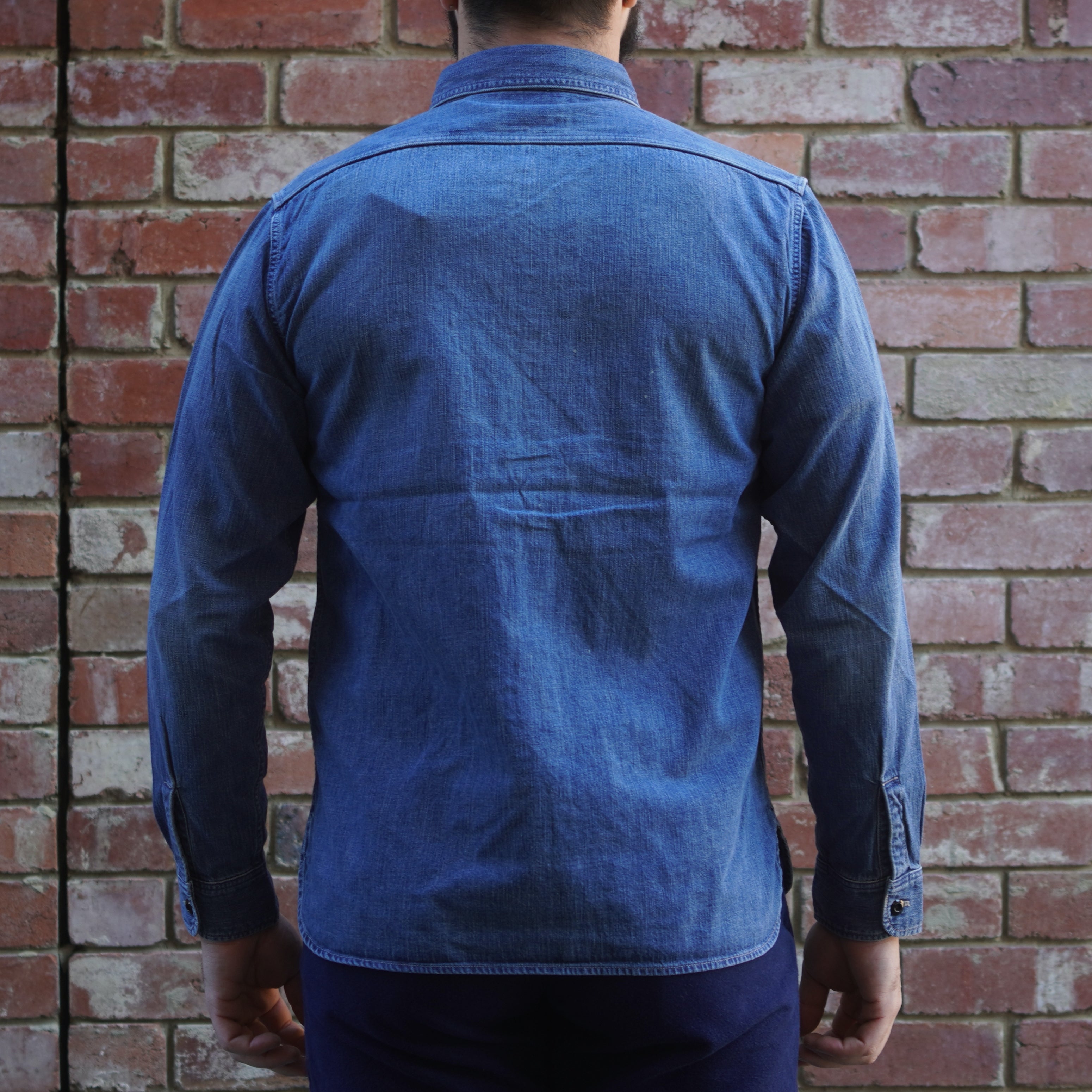 Work Shirt / Hand Washed Denim / Indigo