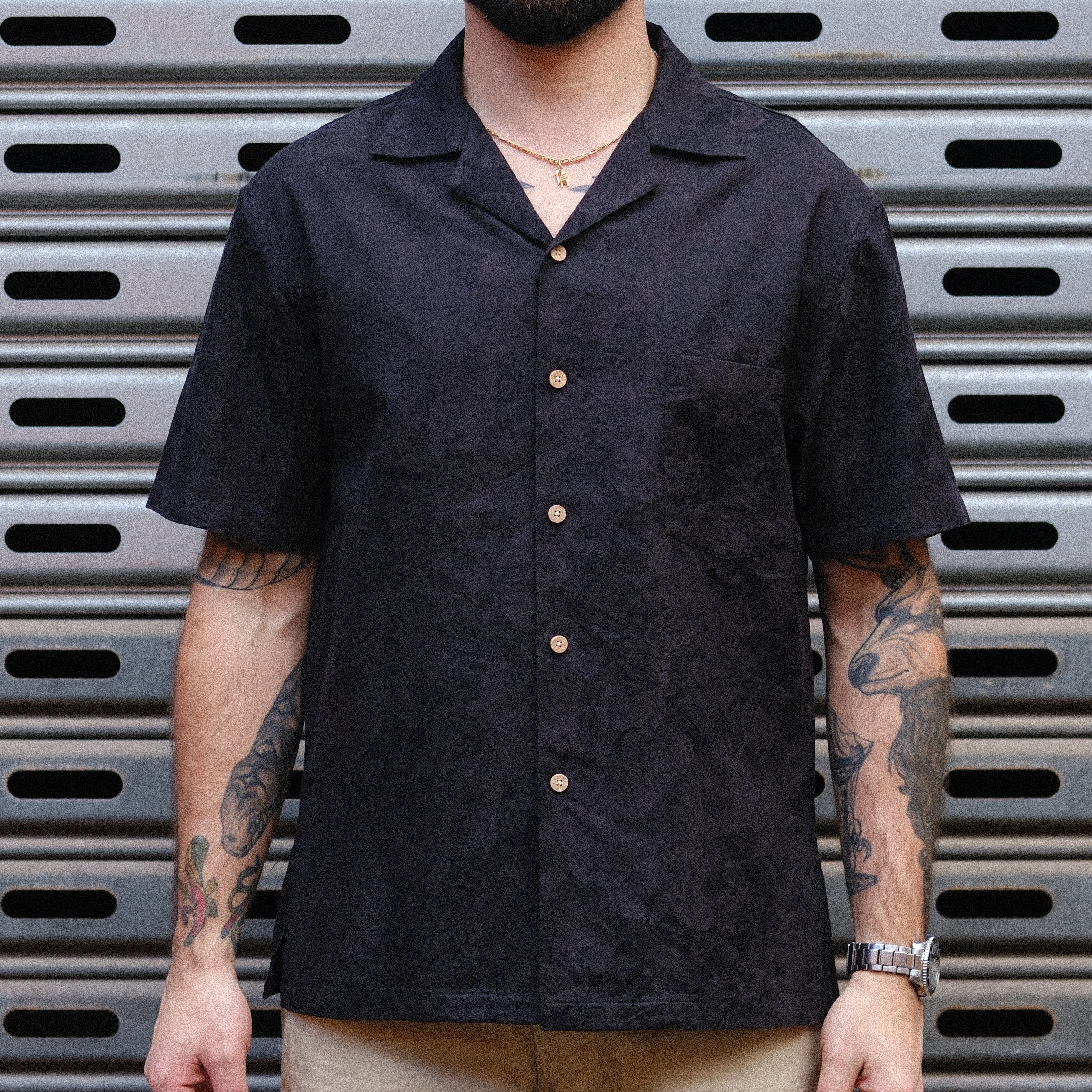 Hundred Tiger Shirt/ Black