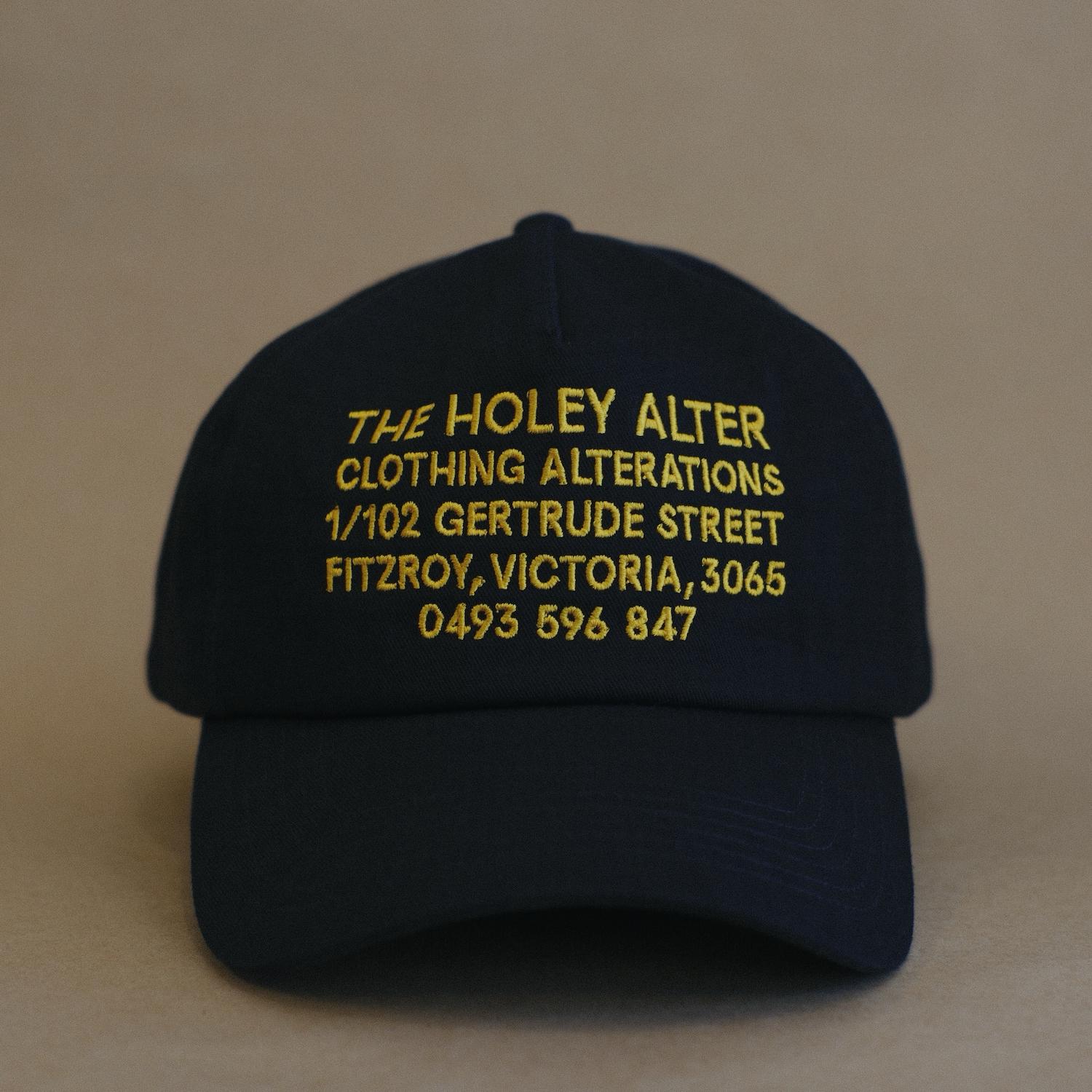 The Holey Alter / Merchants Cap / Navy & Yellow