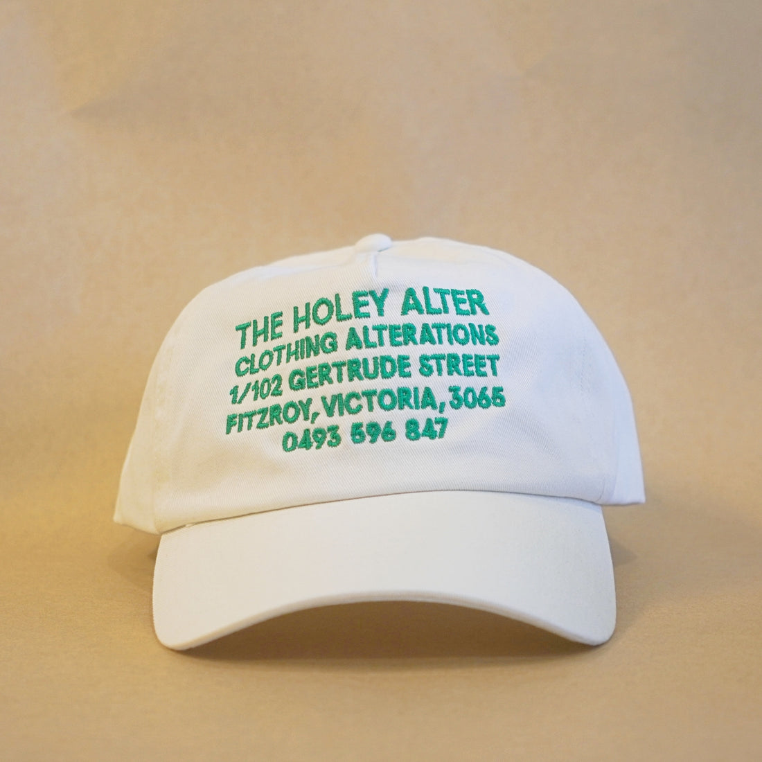 The Holey Alter / Merchants Cap / White & Green