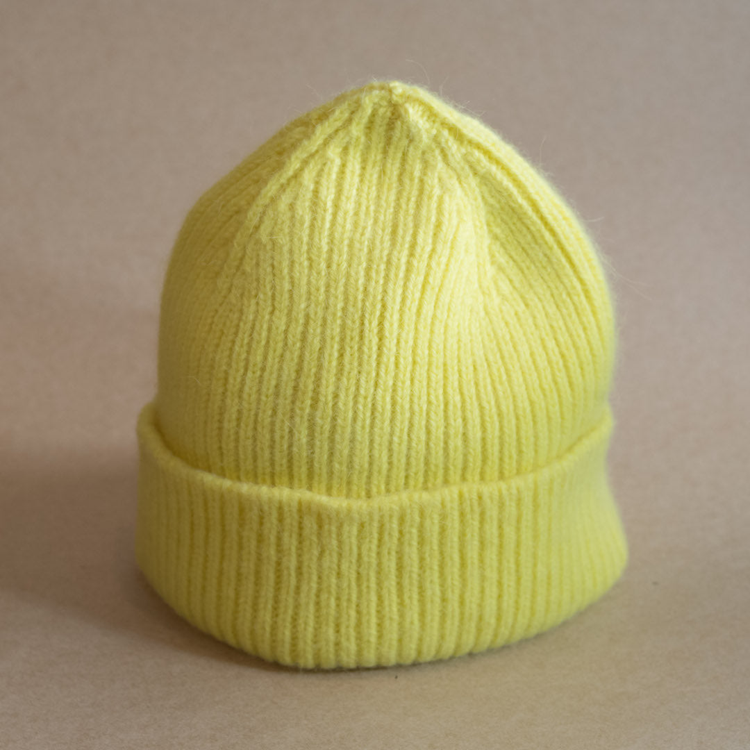 Classic Beanie / Acid Yellow