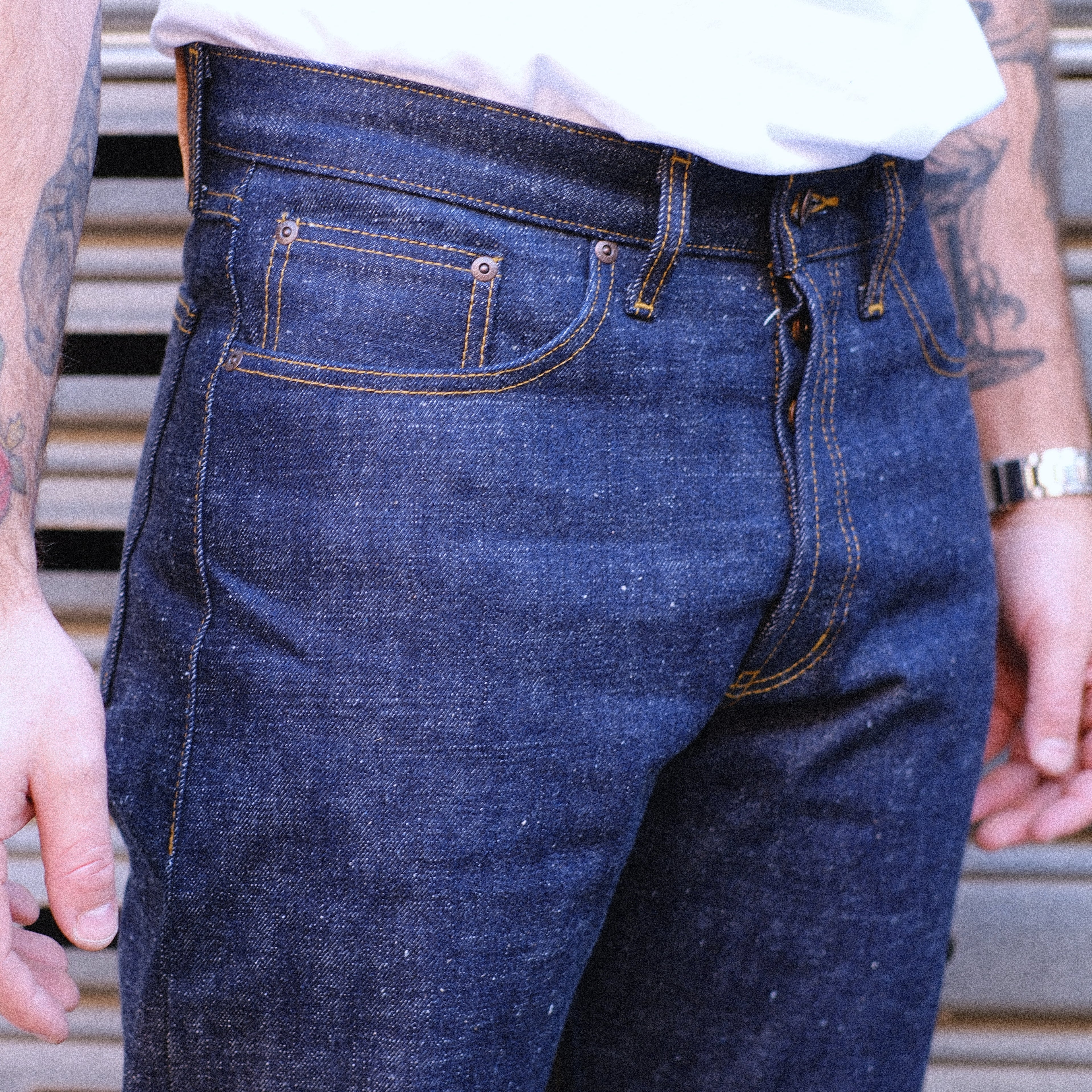 True Guy / 17oz / Brawler Selvedge / Indigo