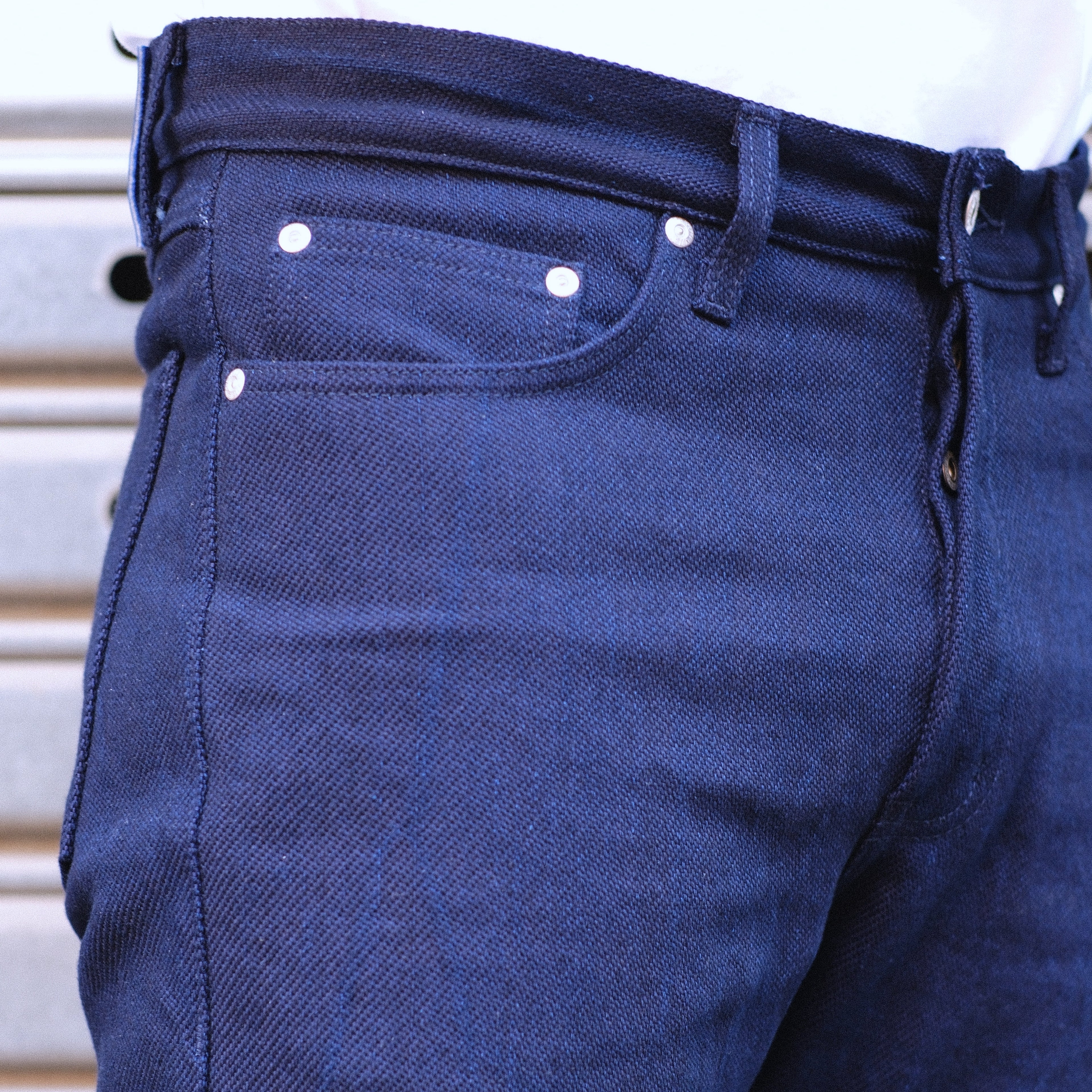 True Guy / 12.5oz / Maekake Dobby / Indigo
