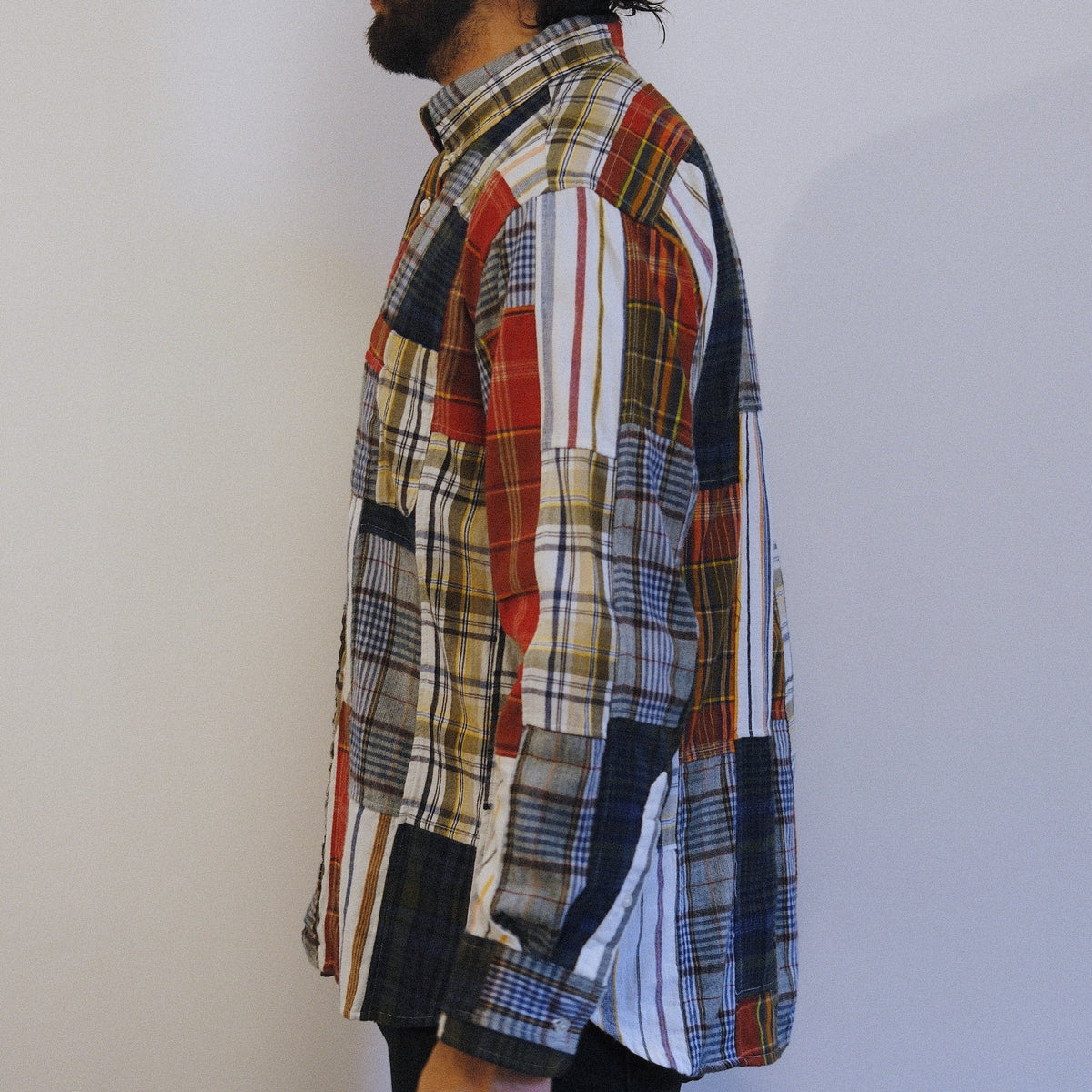 Madras Button Down Shirt / Multi Check