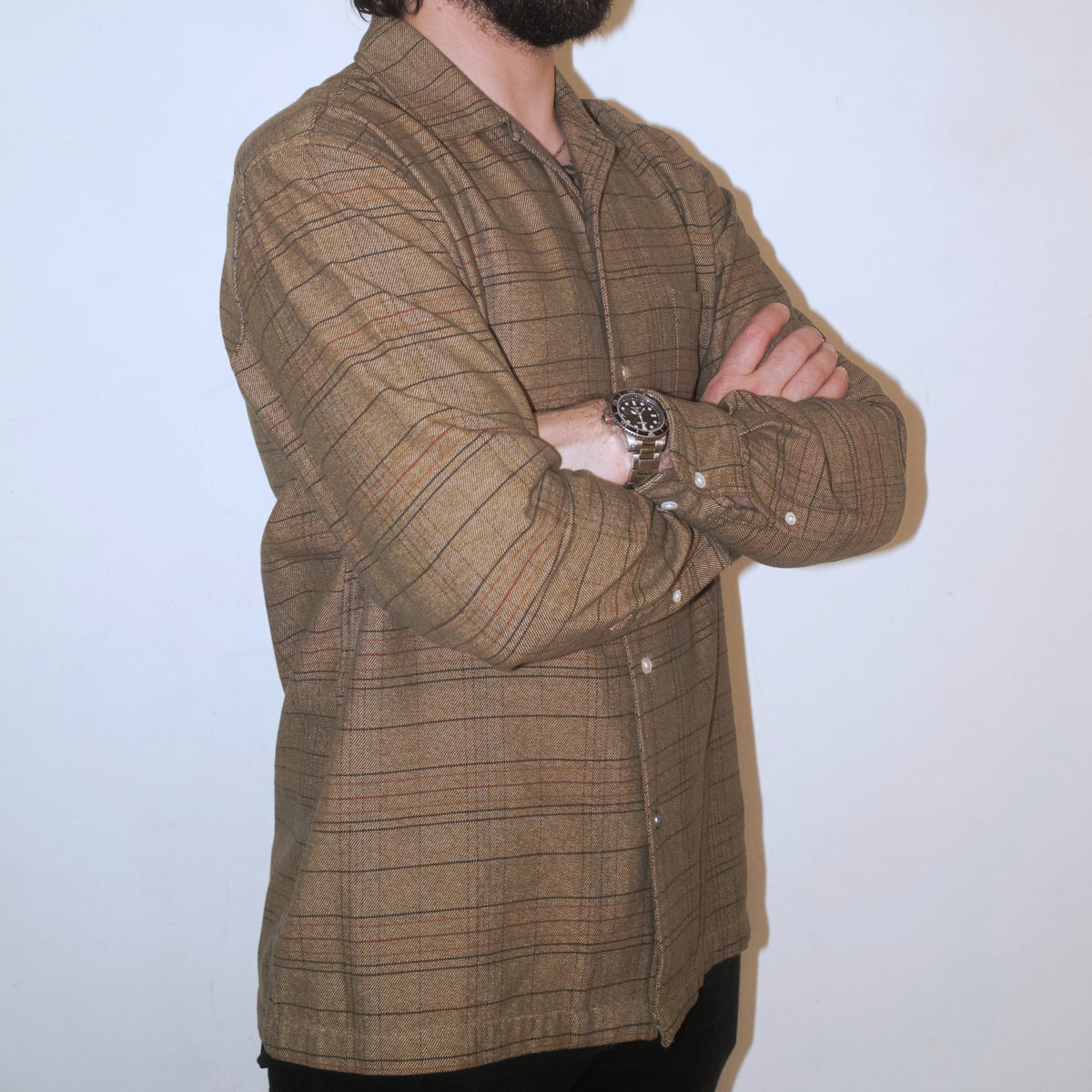 Cuban Shirt / Brown Check