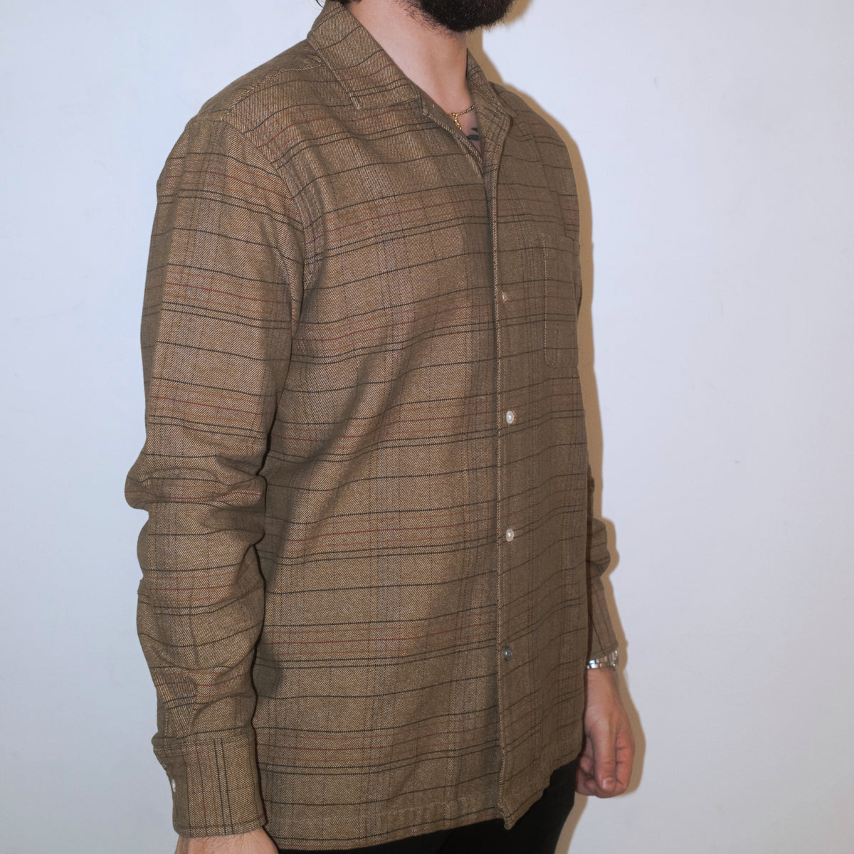 Cuban Shirt / Brown Check