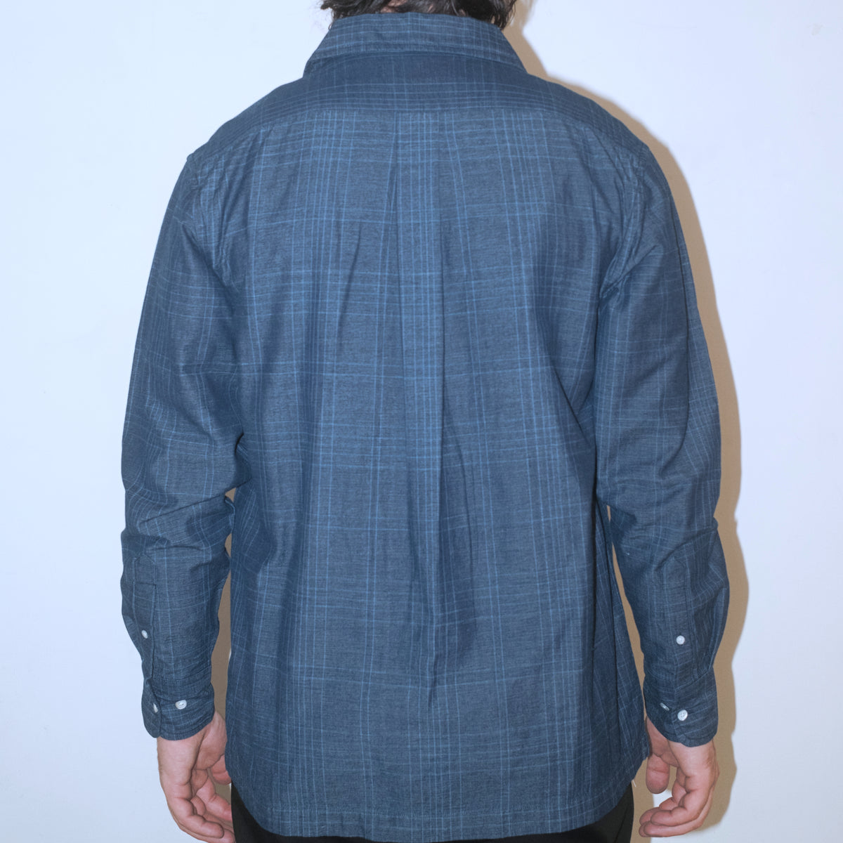 Cuban Shirt / Indigo Check