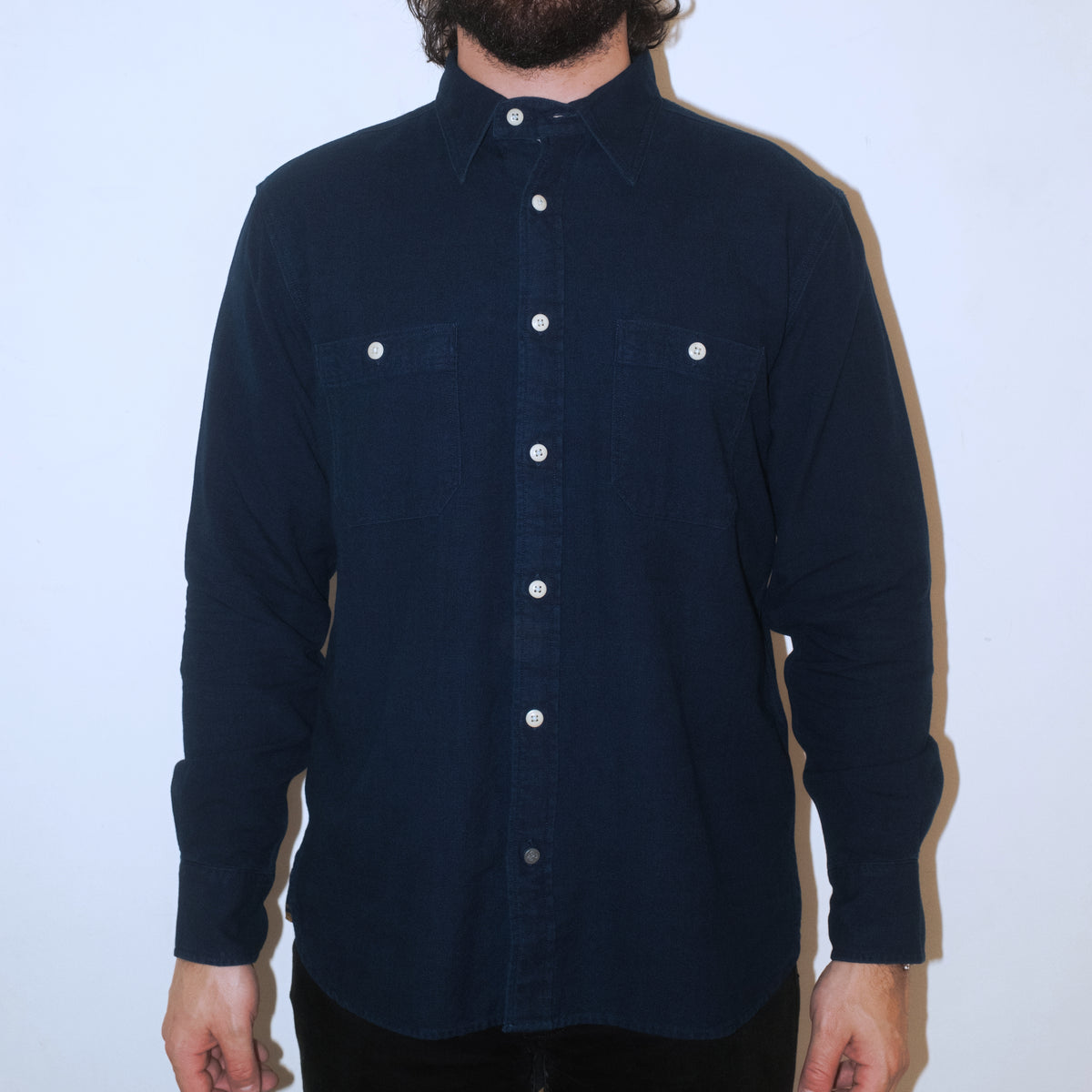 Utility Shirt / Navy Oxford