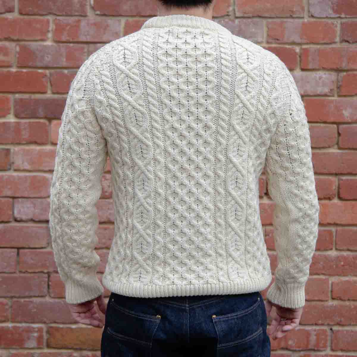 Hudson Aran Jumper / Ecru