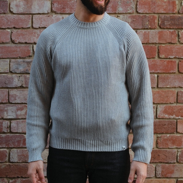 Harry Sweater / Washed Denim