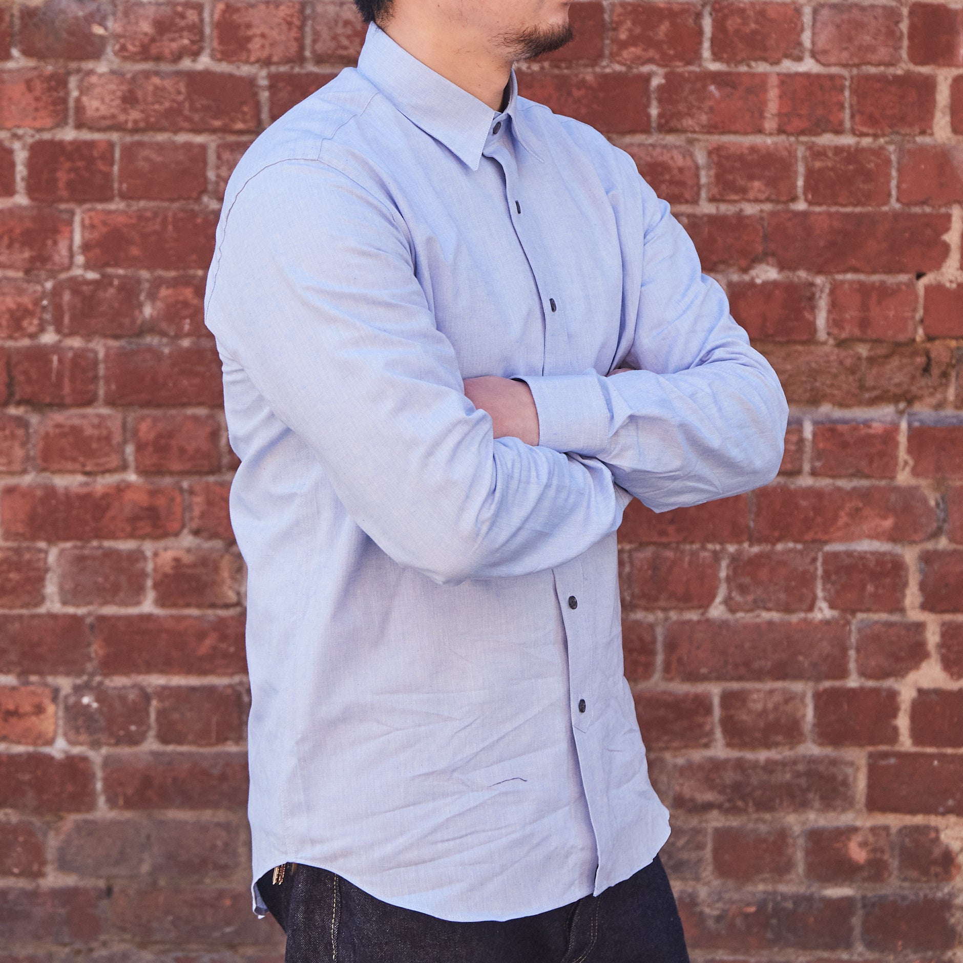 Linen Shirt / Ocean
