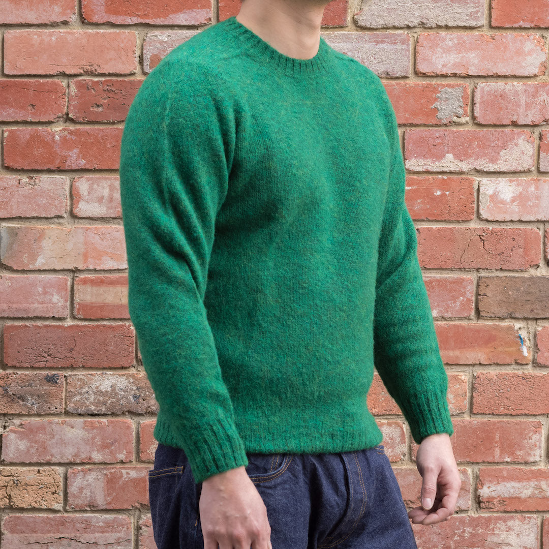 Saddle Shoulder Crew Neck / Clover