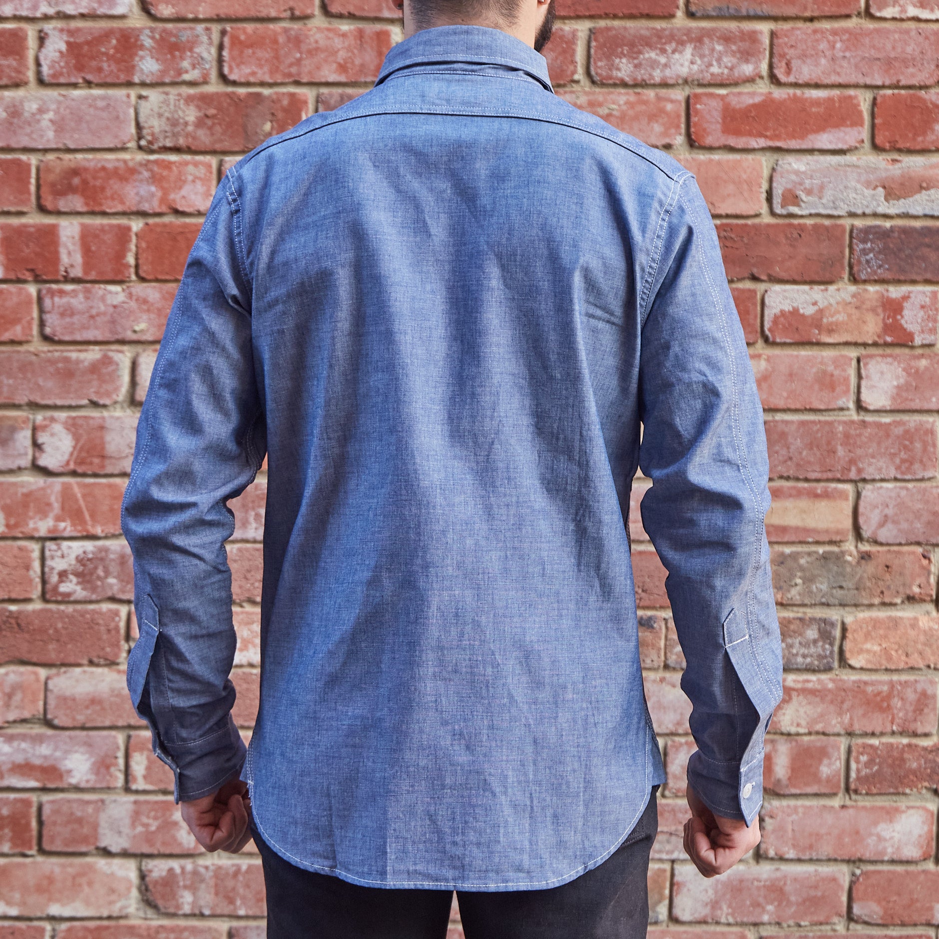 Clampdown Work Shirt / Blue Chambray