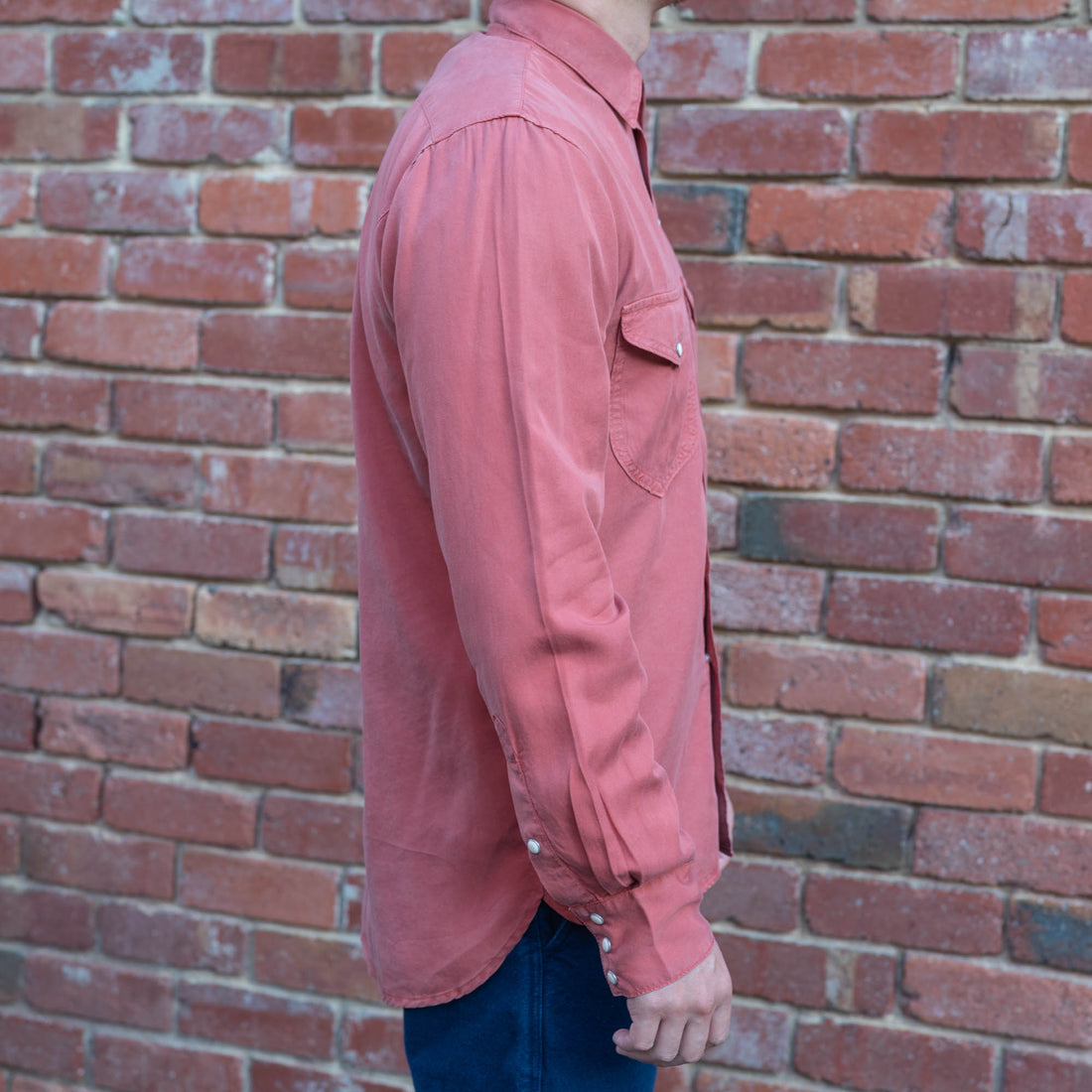 Tencel Gabardine Shirt / Sandstone
