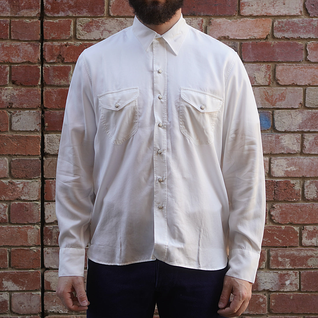 Tencel Gabardine Shirt / Natural