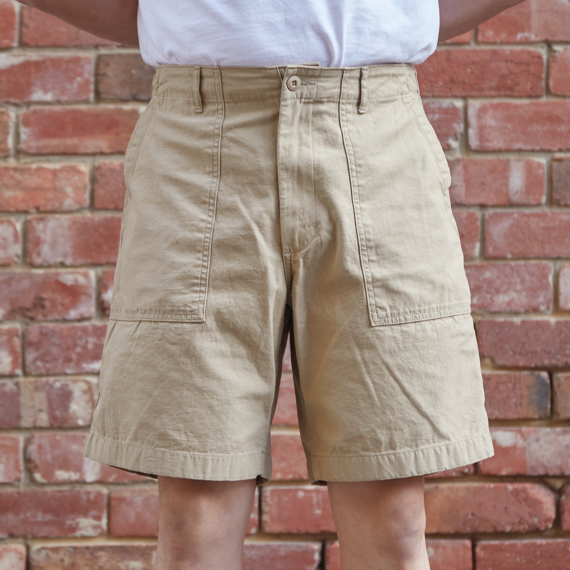 CT Stretch Fatigue Shorts / Beige
