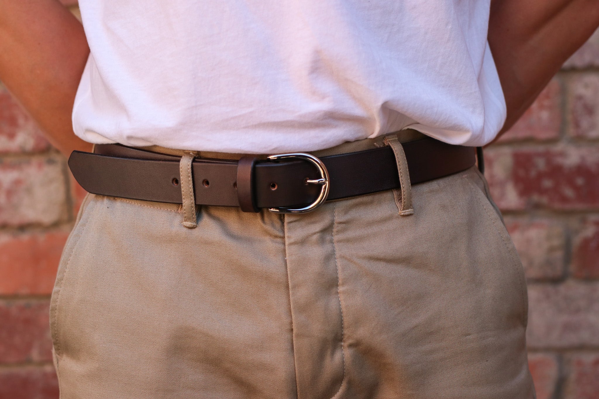 Silver Buckle / Regular Brown