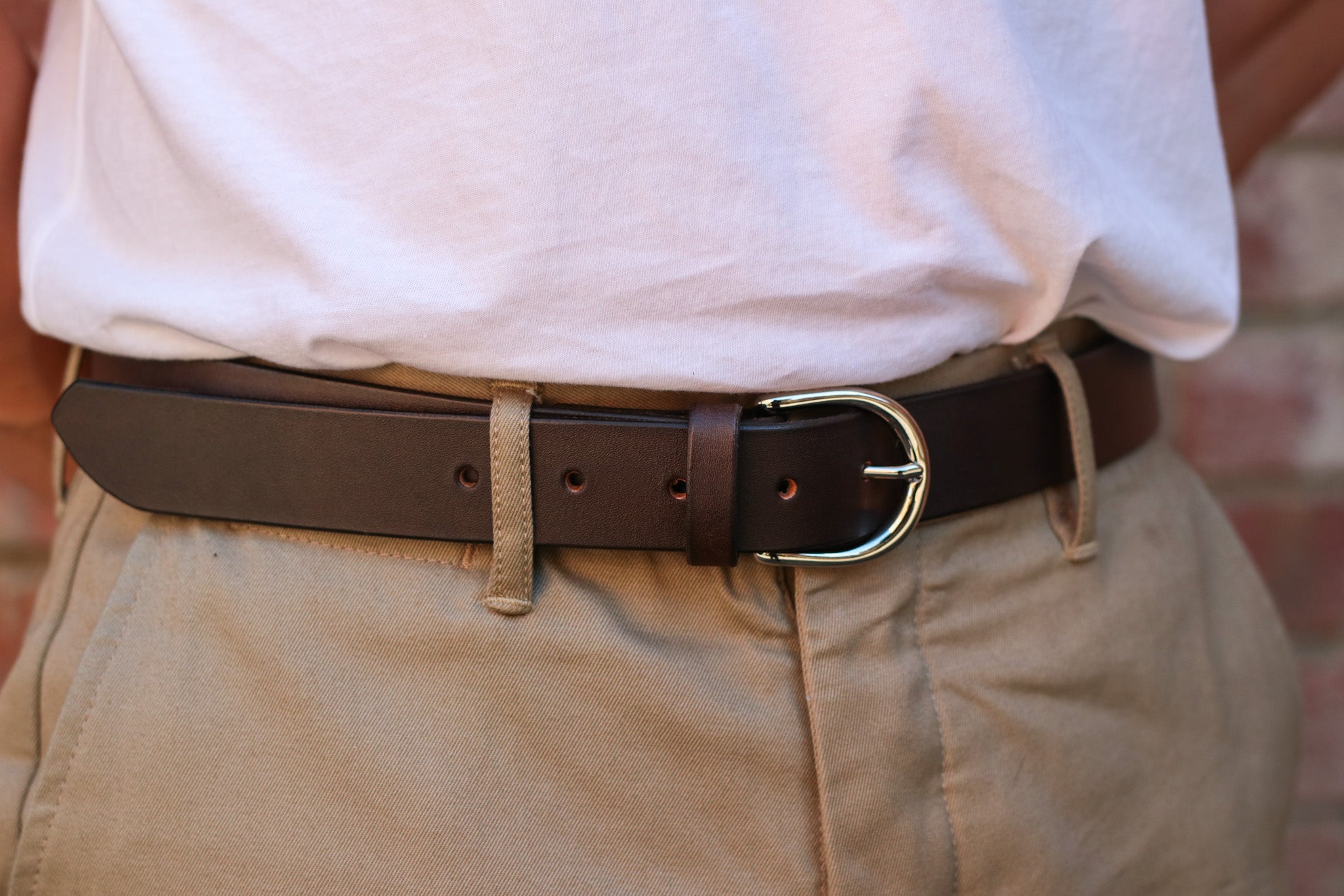 Silver Buckle / Regular Brown
