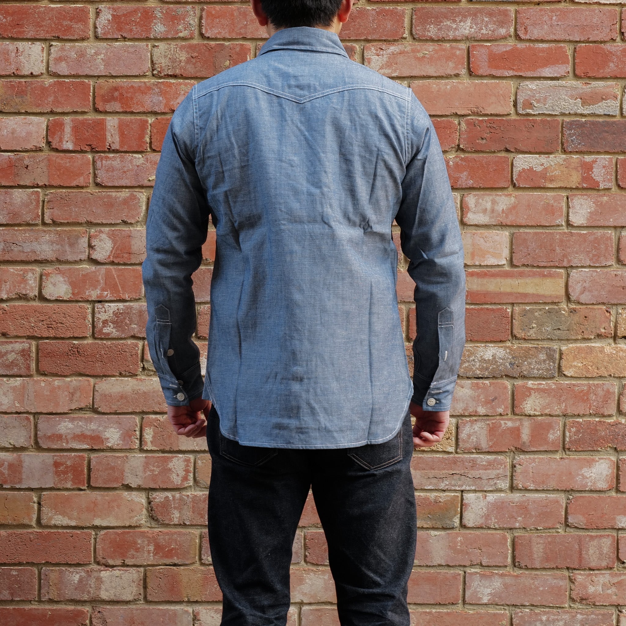 Topper Shirt / Blue Chambray
