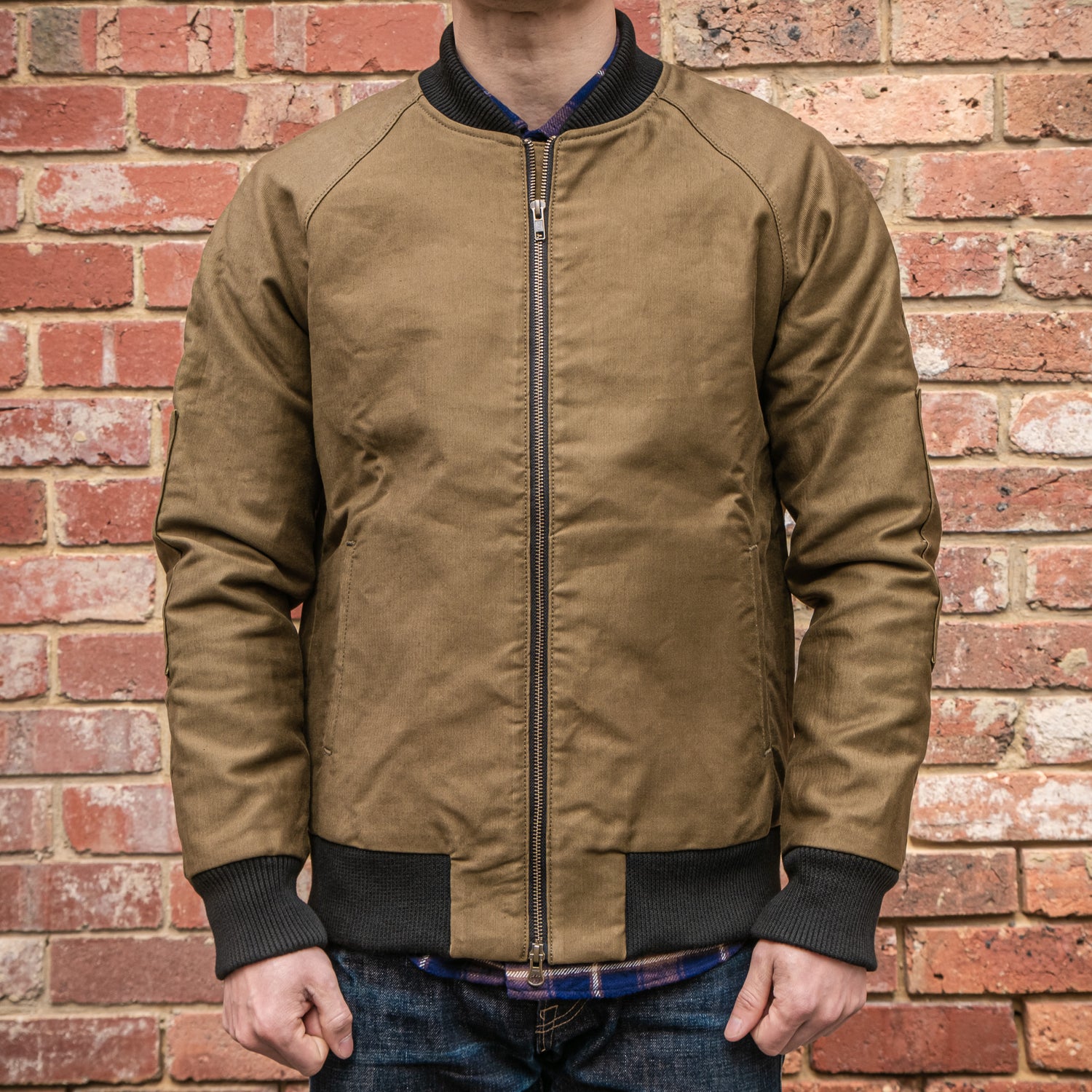 Rogue Territory-RGT- Flight Jacket in Olive