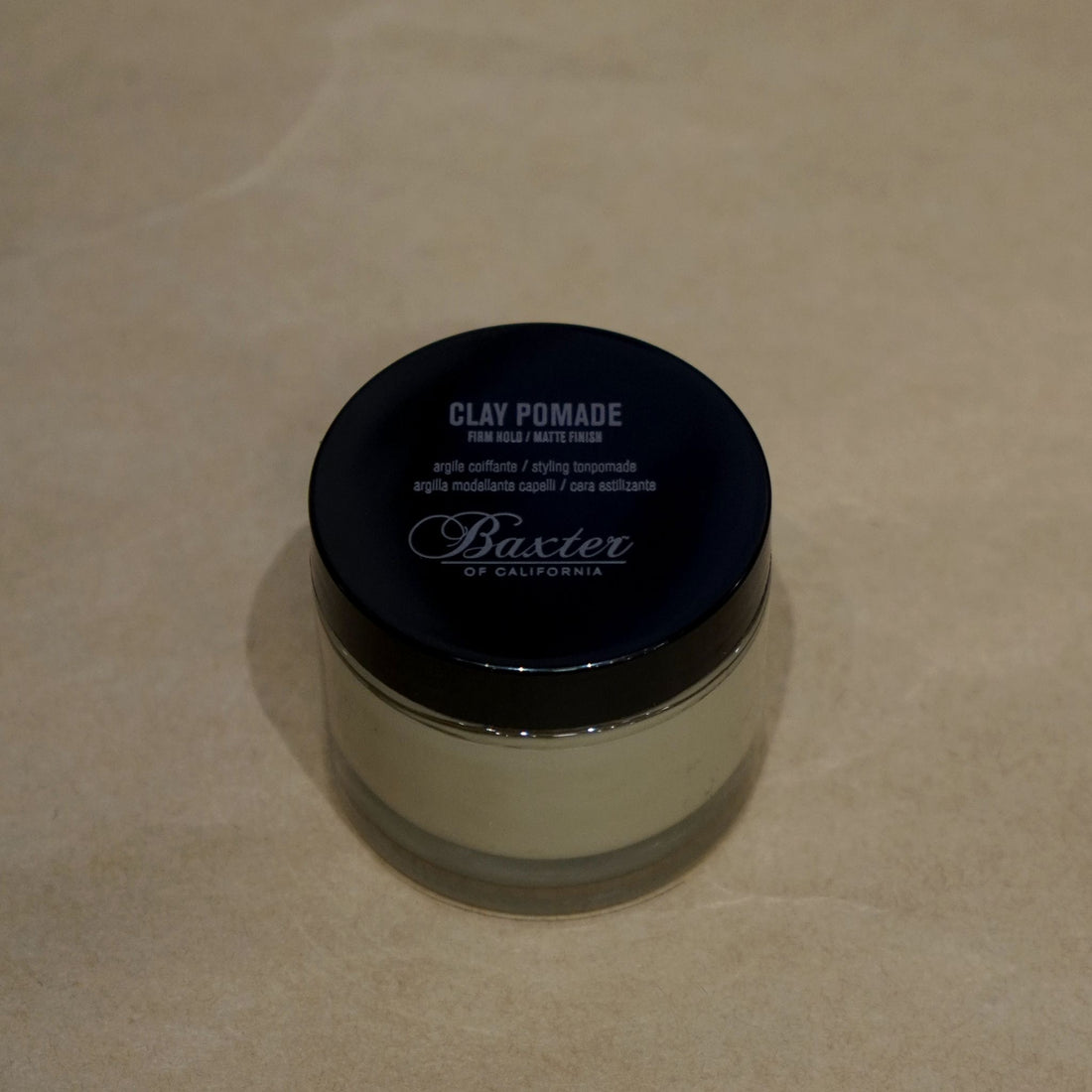Clay Pomade / Firm Hold / Matte Finish