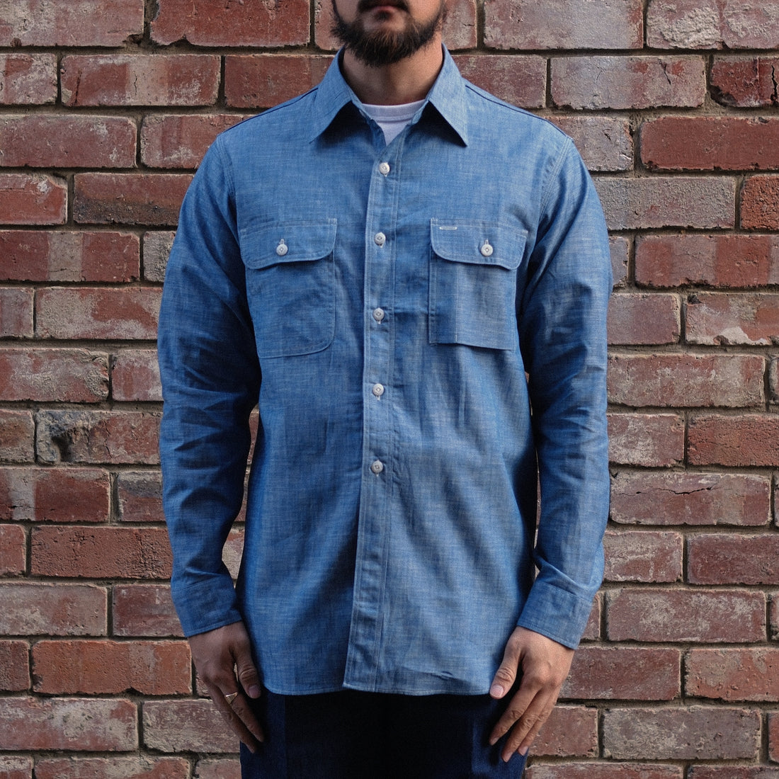 Big Yank 1952 Chambray Shirt / Indigo