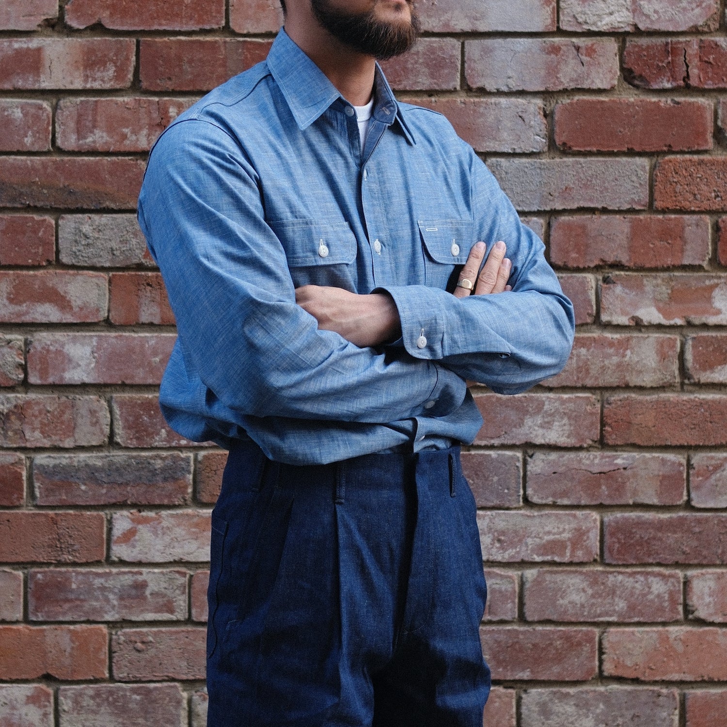 Big Yank 1952 Chambray Shirt / Indigo