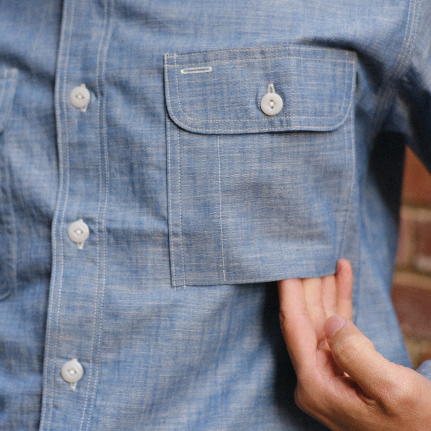 Big Yank 1952 Chambray Shirt / Indigo