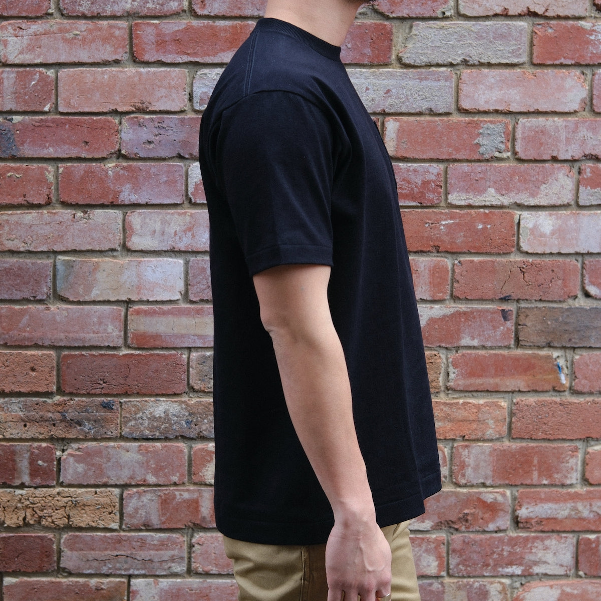 Anatomica Pocket Tee / Black
