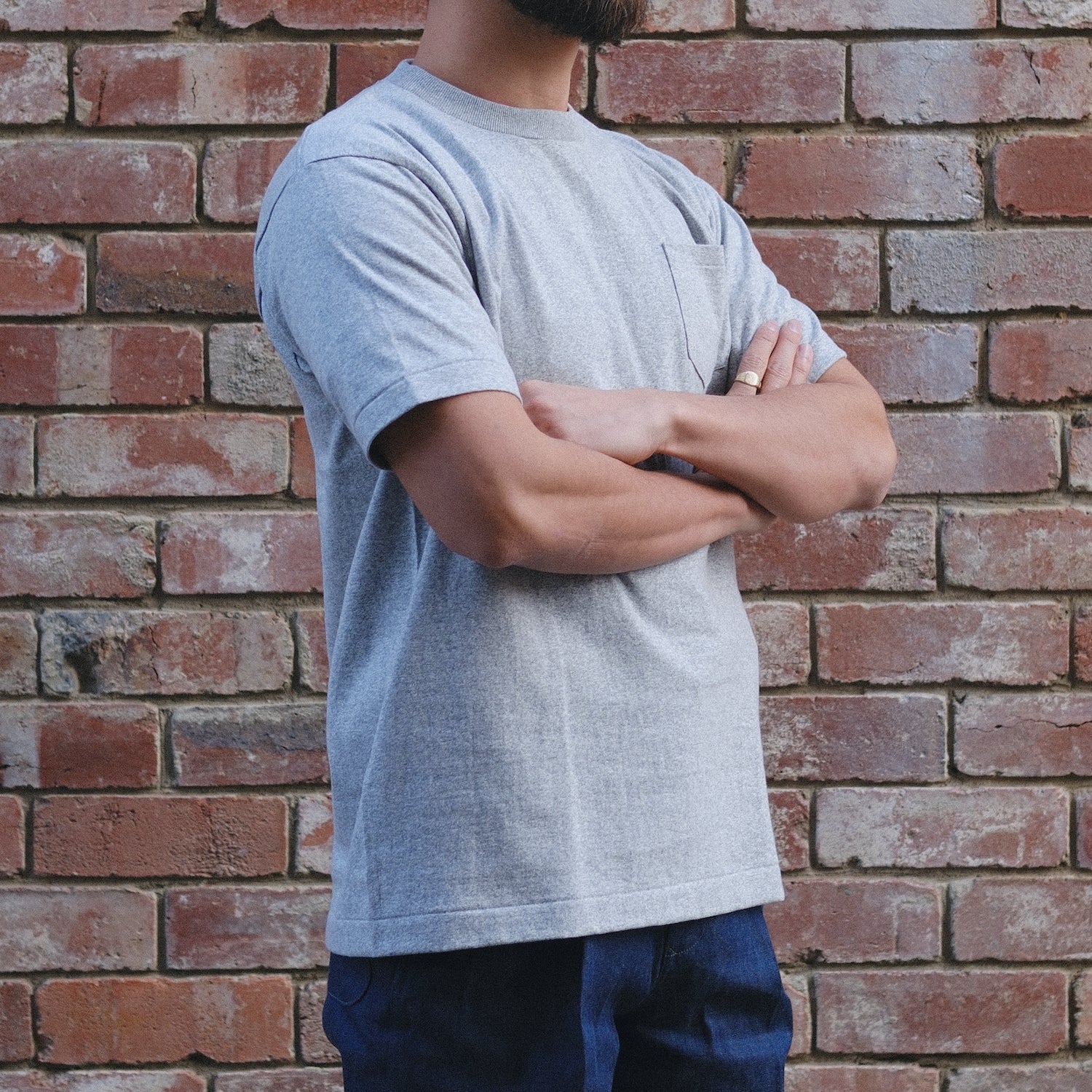 Anatomica Pocket Tee / Grey
