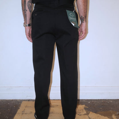 1955UC / 2 Pleated Chinos Trousers / Navy