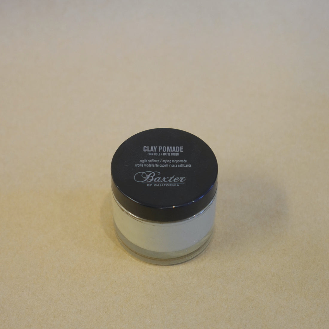 Clay Pomade / Firm Hold / Matte Finish
