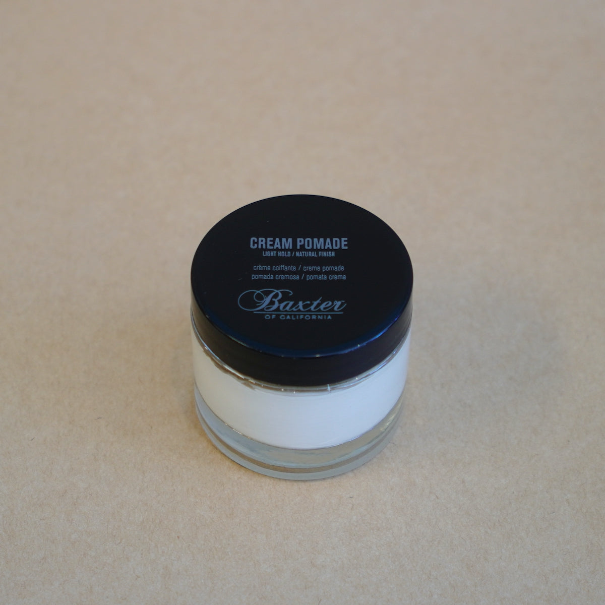 Cream Pomade / Light Hold / Natural Finish
