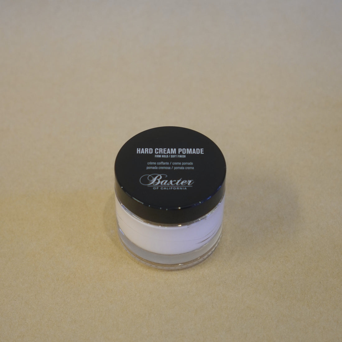 Hard Cream Pomade / Firm Hold / Soft Finish