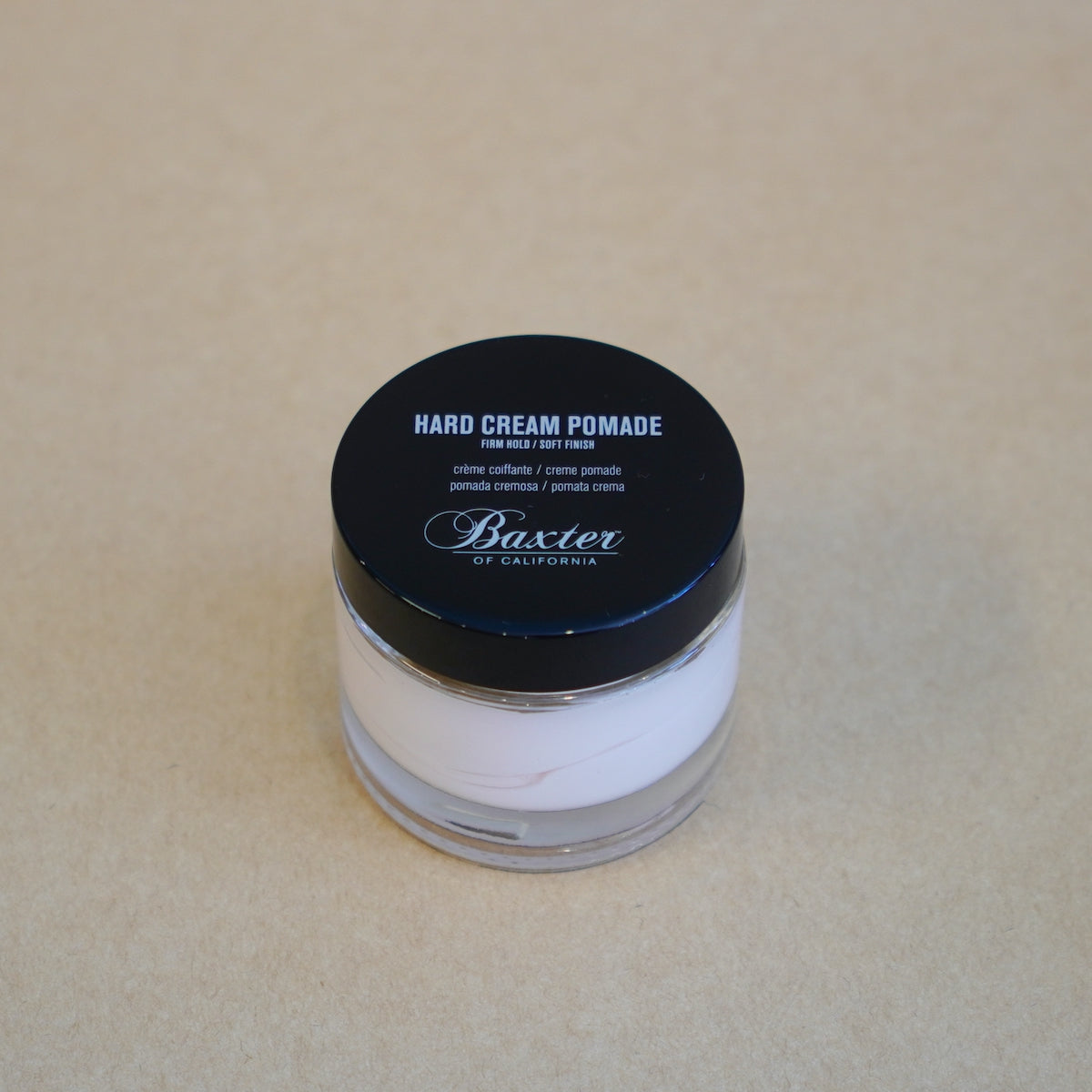 Hard Cream Pomade / Firm Hold / Soft Finish