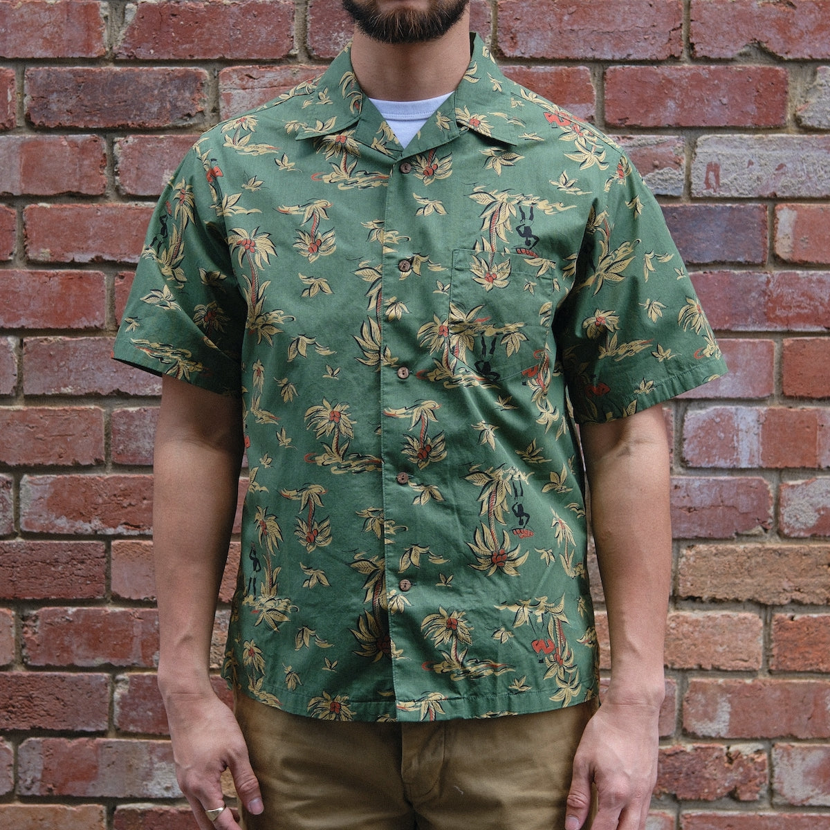 13 Aloha Shirt / Green